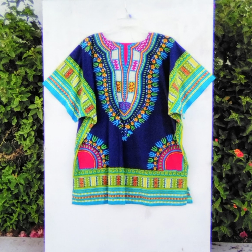 🍭African dashiki style top
